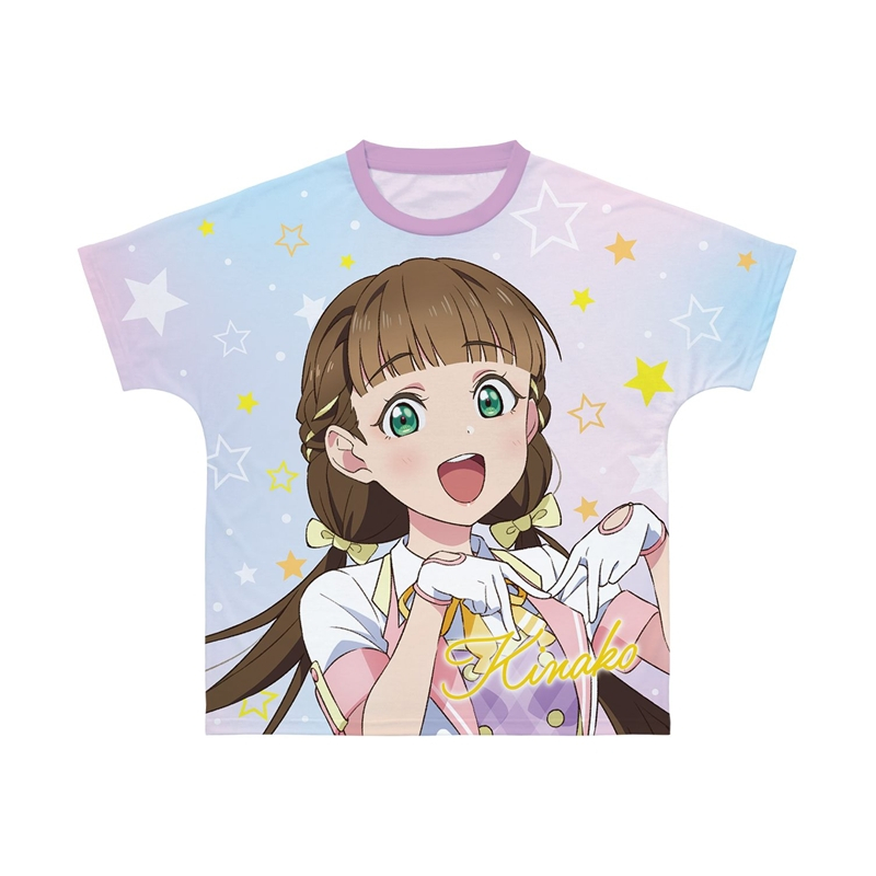 ラブライブ!スーパースター!! 描き下ろし 桜小路きな子 MIRACLE NEW STORY ver. フルグラフィックTシャツユニセックス(サイズ/XS) - AniSmile