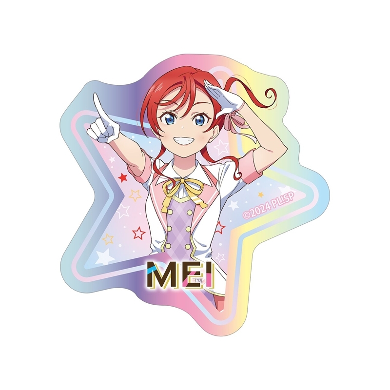 ラブライブ!スーパースター!! 描き下ろし 米女メイ MIRACLE NEW STORY ver. オーロラダイカットステッカー - AniSmile