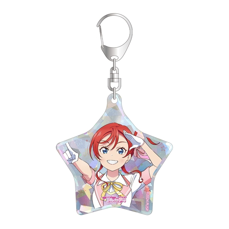 ラブライブ!スーパースター!! 描き下ろし 米女メイ MIRACLE NEW STORY ver. ホログラムアクリルキーホルダー - AniSmile