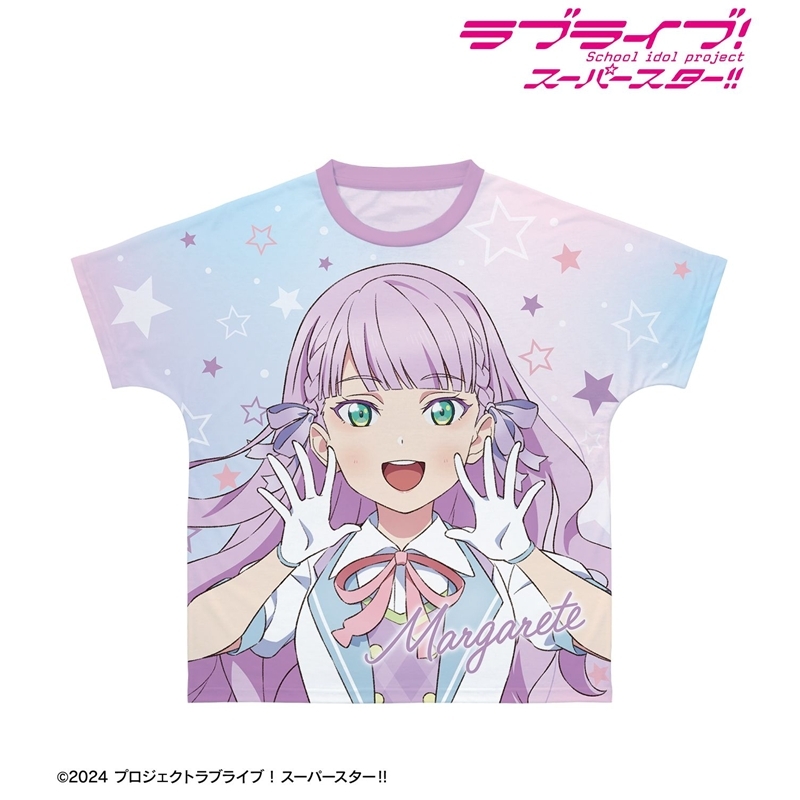ラブライブ!スーパースター!! 描き下ろし ウィーン・マルガレーテ MIRACLE NEW STORY ver. フルグラフィックTシャツユニセックス(サイズ/M) 画像 2 | AniSmile