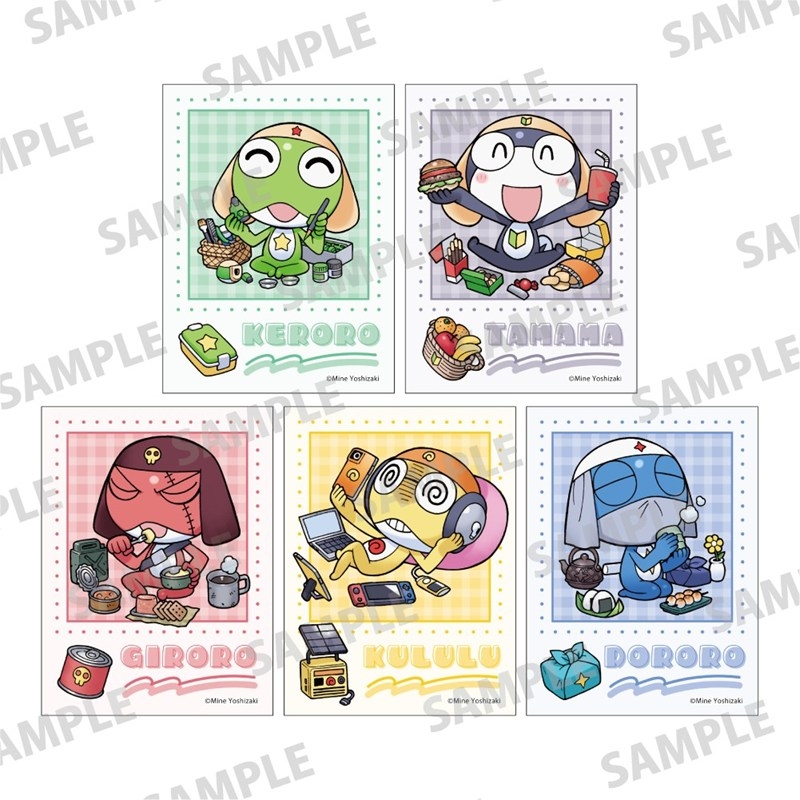 ケロロ軍曹 ミニステッカーコレクション PACK - AniSmile