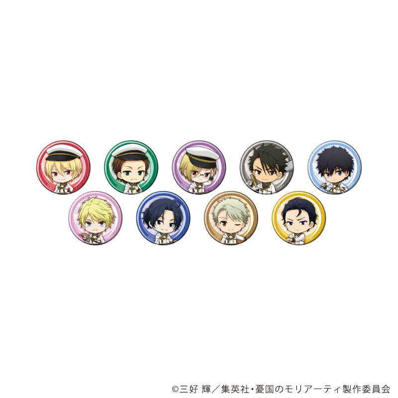 缶バッジ「憂国のモリアーティ」23/ナイトver.トレーディング(全9種)(ミニキャライラスト) - AniSmile