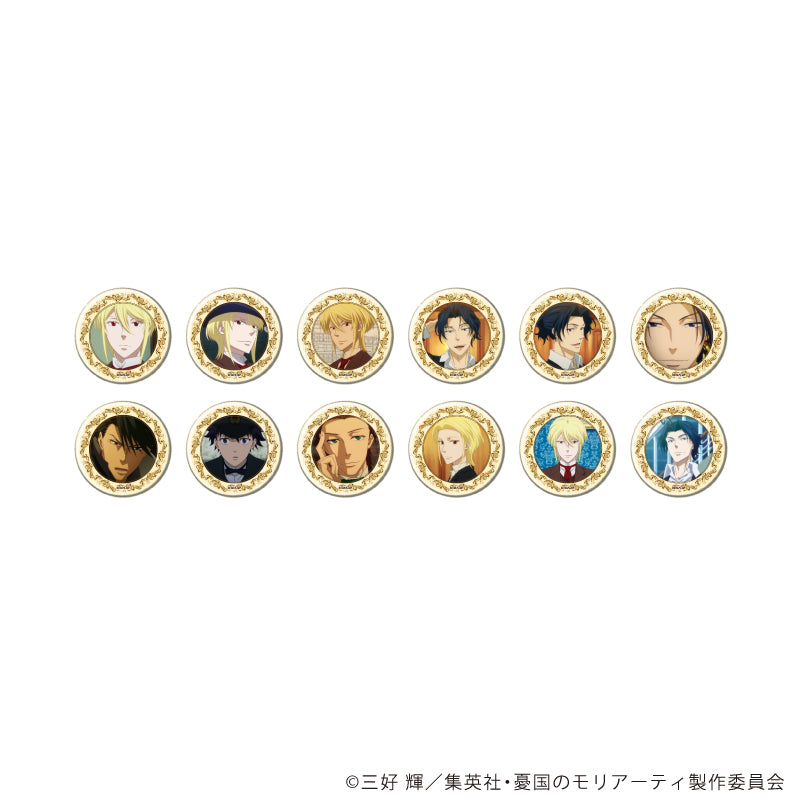 缶バッジ「憂国のモリアーティ」22/トレーディング(全12種)(場面写イラスト) - AniSmile