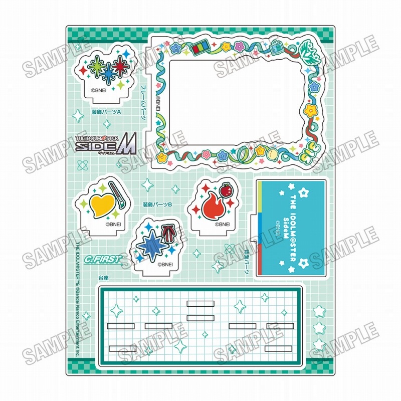 アイドルマスター SideM カードスタンド【E】 - official product image | AniSmile