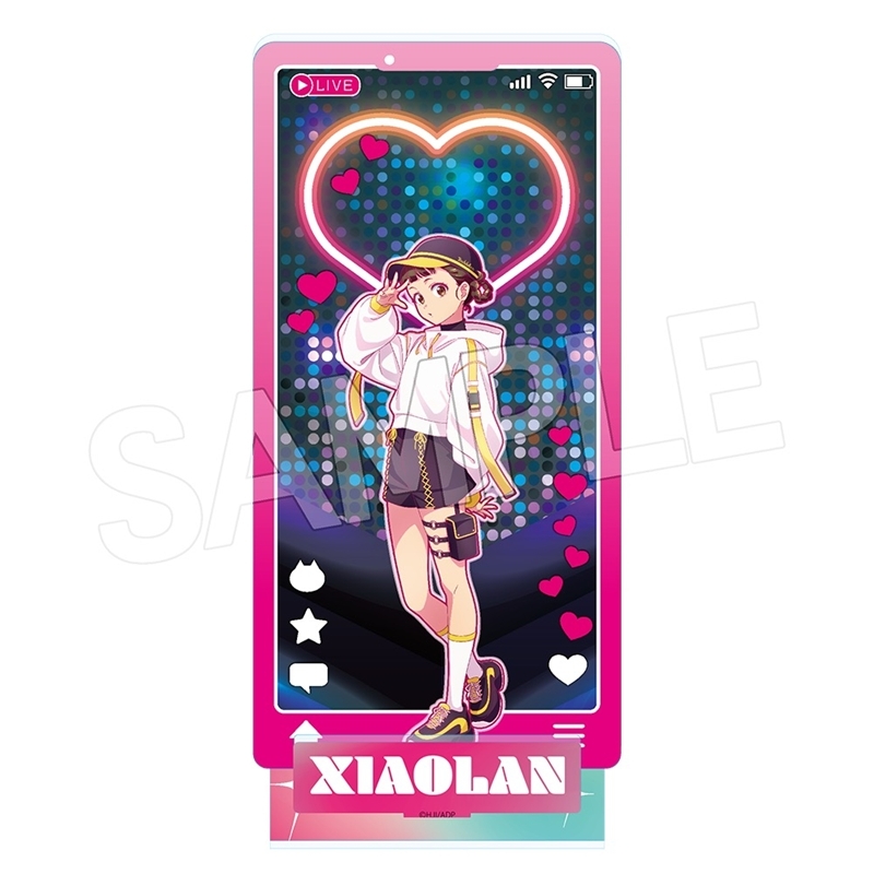 薬屋の ひとりごと エイプリルフール 2026Ver. ビビッドライン アクリルスタンド 小蘭 - official product image | AniSmile