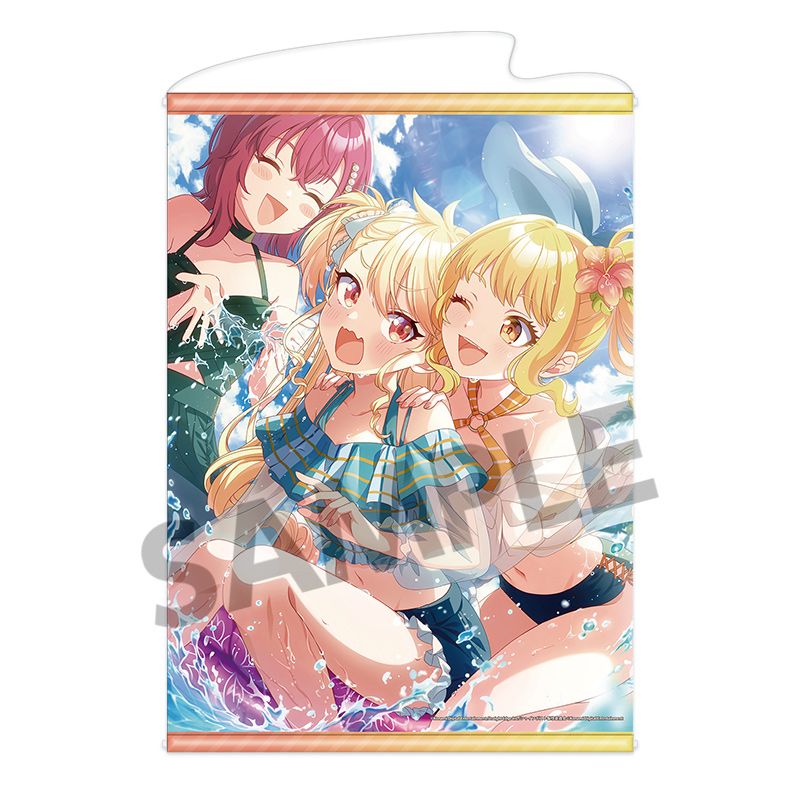 シャインポスト Be Your アイドル! B2タペストリー vol.2 聖舞 理王&祇園寺 雪音&梨子木 麗美 - AniSmile
