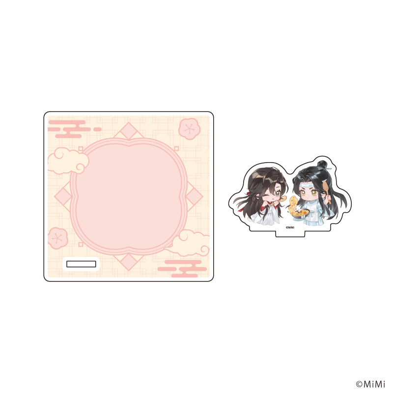 アクリルコースタースタンド「大河幻想ラジオドラマ「魔道祖師」」01/魏無羨&藍忘機 隠居ver.(ミニキャライラスト) - AniSmile