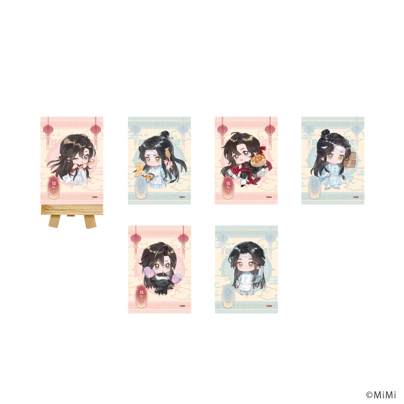 キャンバスボードミニ「大河幻想ラジオドラマ「魔道祖師」」01/ブラインド(全6種)(ミニキャライラスト) - AniSmile