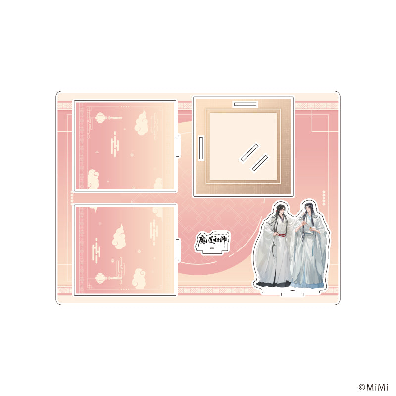 アクリルジオラマ「大河幻想ラジオドラマ「魔道祖師」」04/魏無羨&藍忘機 隠居ver.(描き下ろしイラスト) - AniSmile