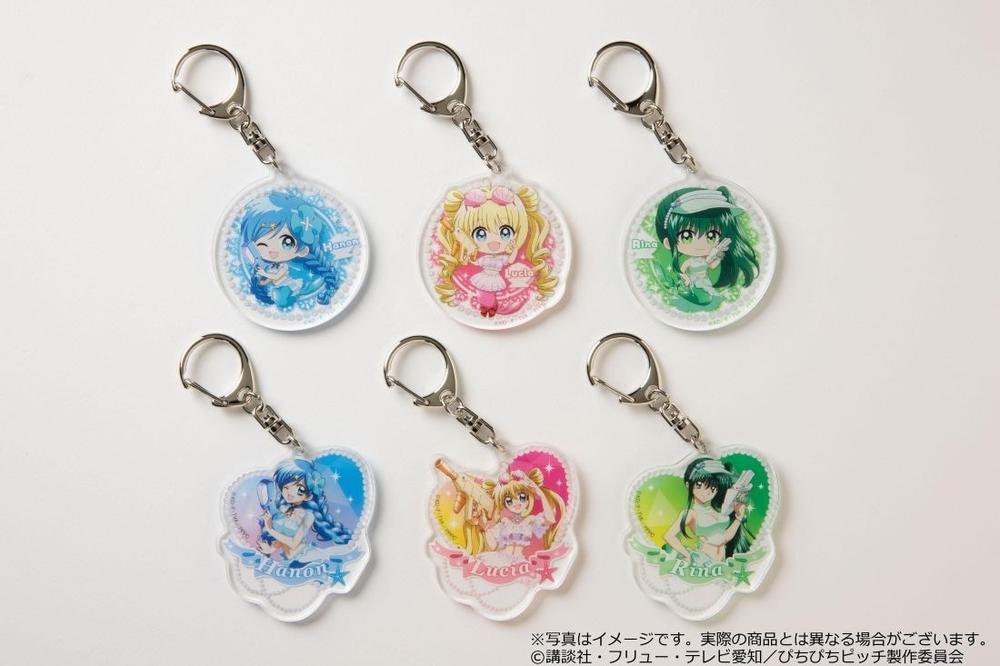 「マーメイドメロディー ぴちぴちピッチ」アクリルキーホルダー スプラッシュパーティーver. リナ 画像 2 | AniSmile