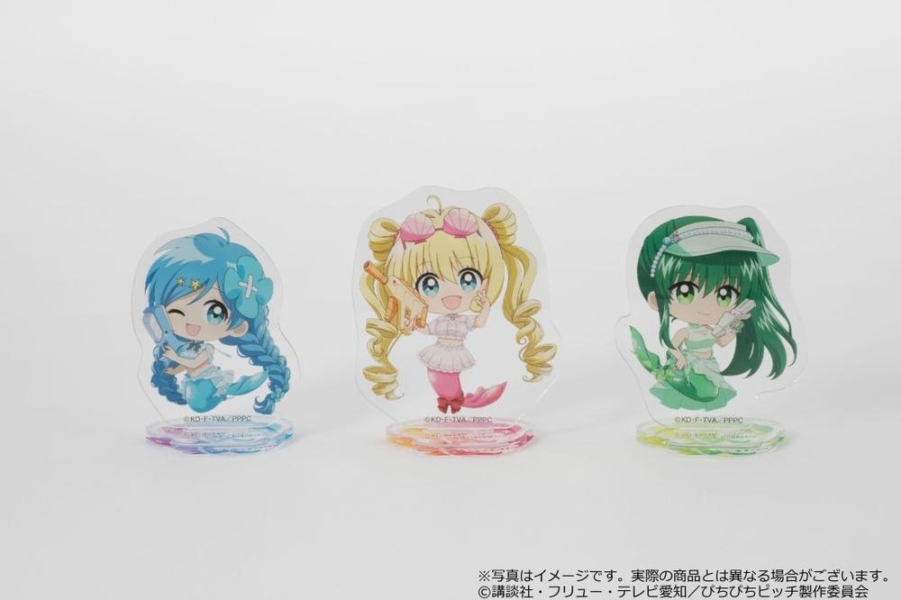 「マーメイドメロディー ぴちぴちピッチ」ミニアクリルスタンドフィギュア スプラッシュパーティーver. るちあ ミニ Image 2 | AniSmile