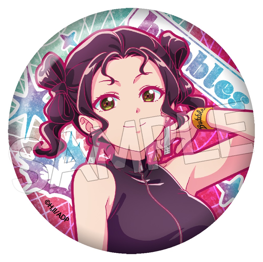 薬屋の ひとりごと エイプリルフール 2026Ver. ビビッドライン キラキラ缶バッジ 子翠 Image 2 | AniSmile