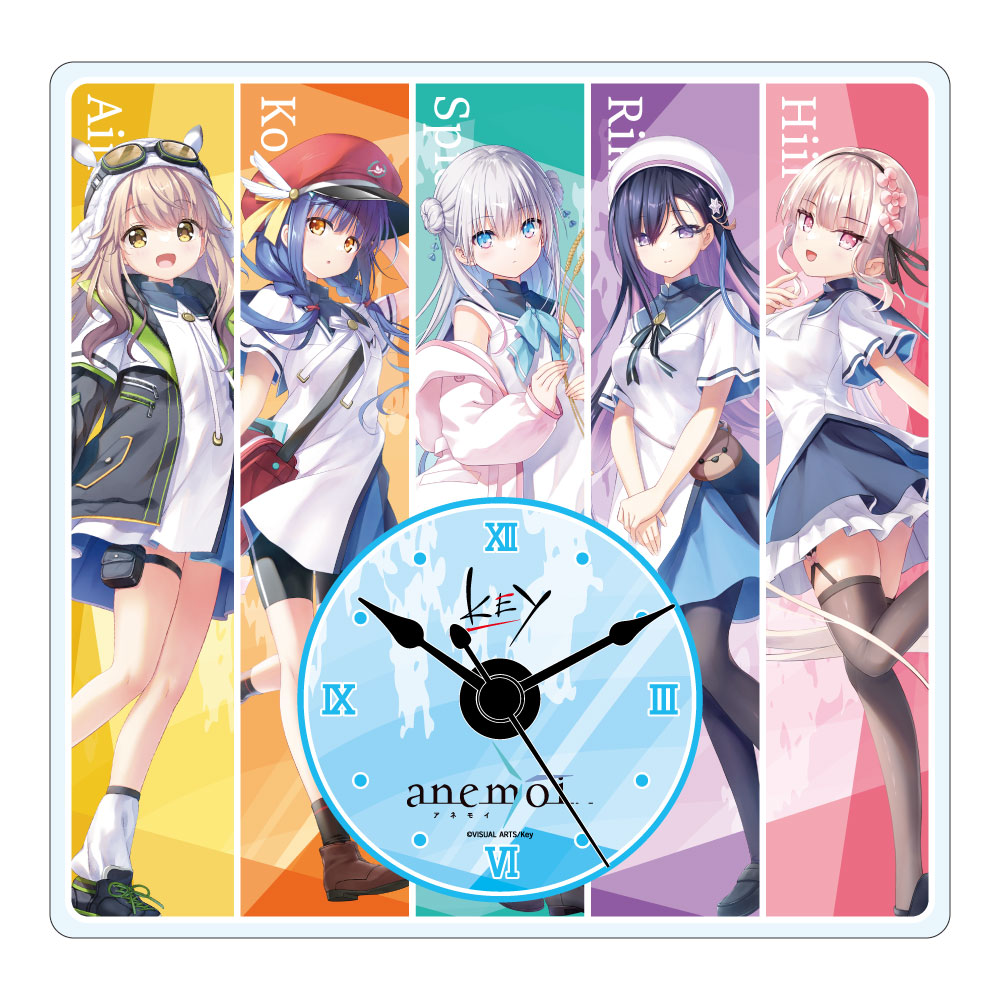 anemoi テーブルクロック キービジュアル - AniSmile