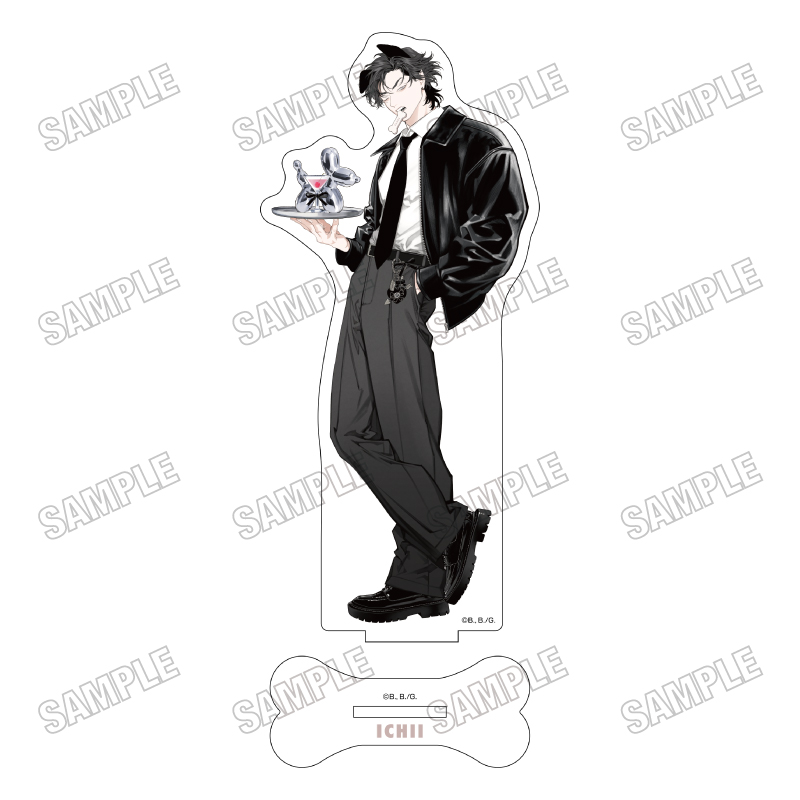 FANGS 描き下ろしBIGアクリルスタンド【WANGS ver.】②イチイ - official product image | AniSmile