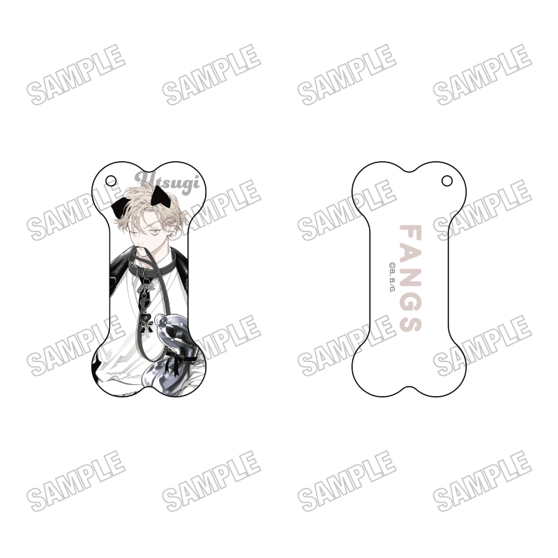 FANGS 描き下ろしアクリルキーホルダー【WANGS ver.】③ウツギ - official product image | AniSmile