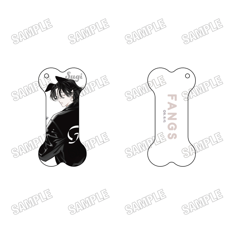 FANGS 描き下ろしステッカーセット【WANGS ver.】⑤スギ - official product image | AniSmile