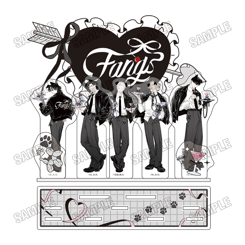 FANGS 描き下ろしアクリルジオラマ【WANGS ver.】 - 官方商品图片 | AniSmile