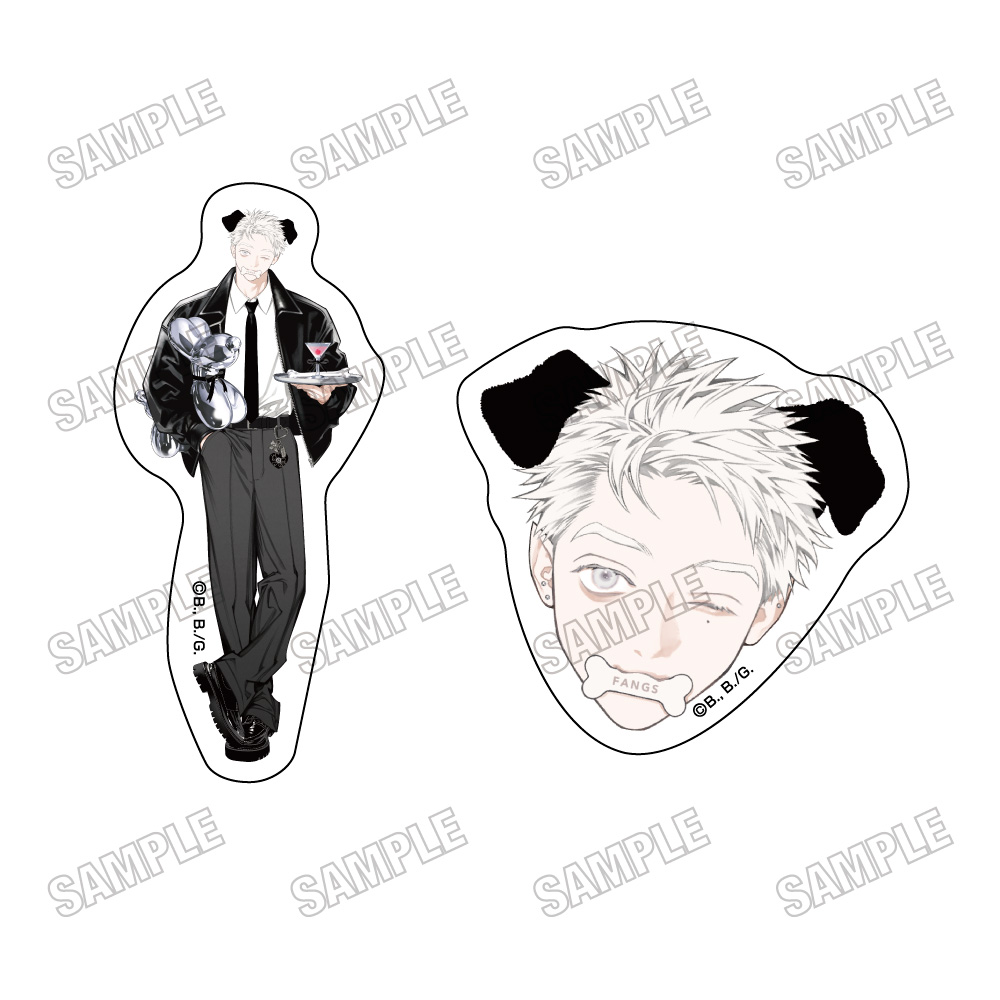 FANGS 描き下ろしステッカーセット【WANGS ver.】①エン - 官方商品图片 | AniSmile