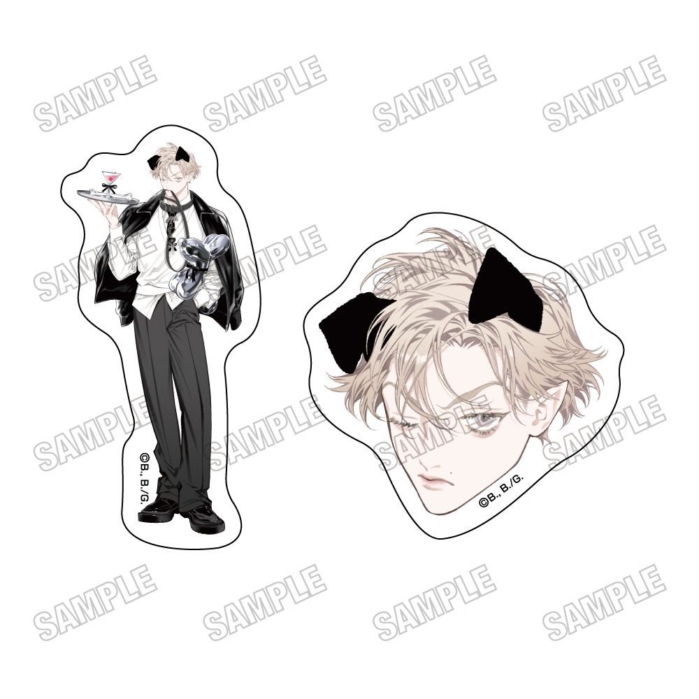 FANGS 描き下ろしステッカーセット【WANGS ver.】③ウツギ - 官方商品图片 | AniSmile