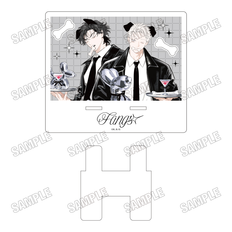 FANGS 描き下ろしアクリルマルチスタンド【WANGS ver.】【A】 - official product image | AniSmile
