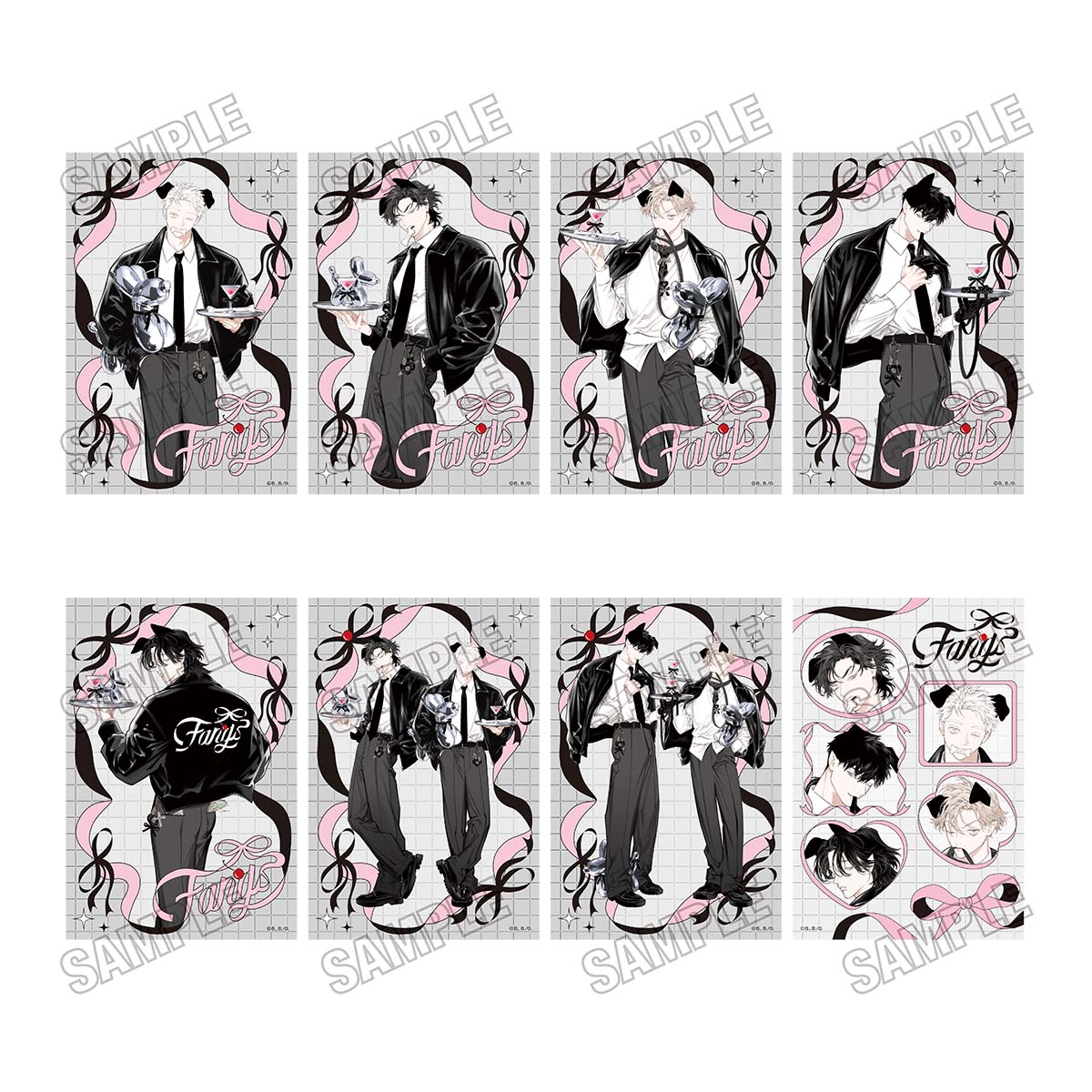 FANGS 描き下ろしイラストカードセット【WANGS ver.】 - 官方商品图片 | AniSmile