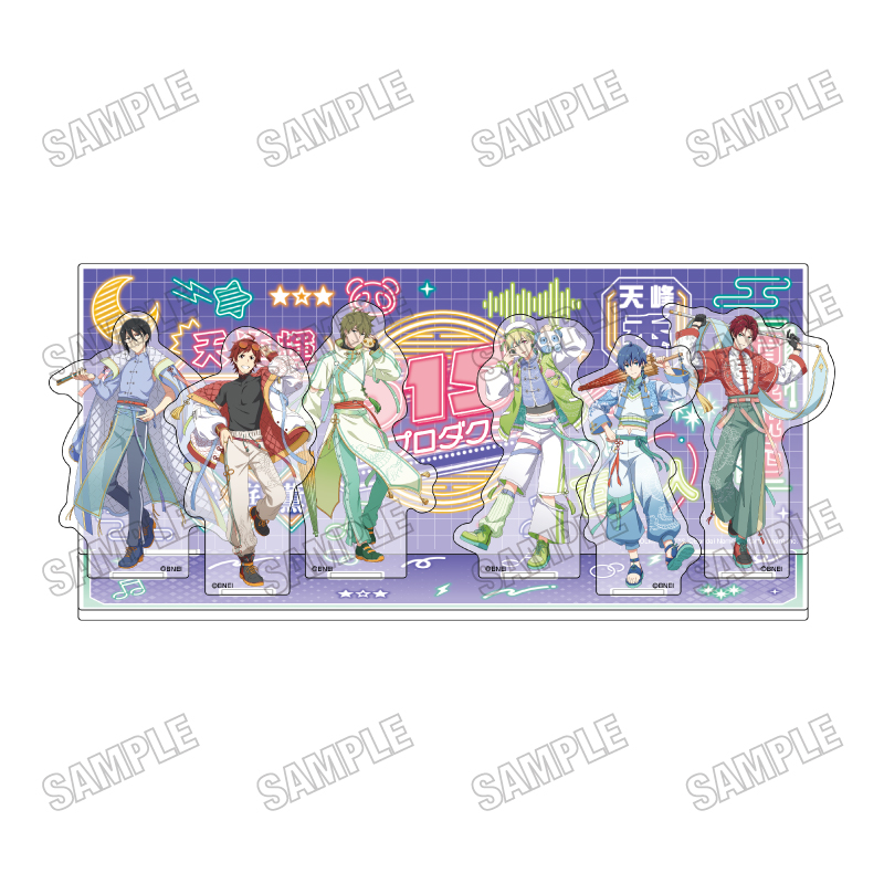アイドルマスター SideM 描き下ろしアクリルジオラマ【ネオチャイナver.】 - official product image | AniSmile