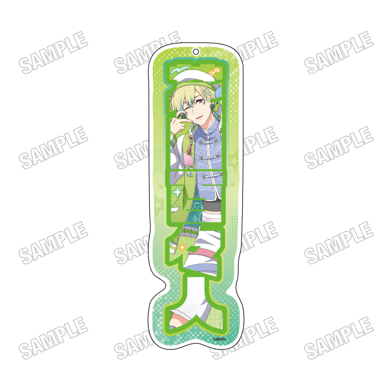 アイドルマスター SideM 描き下ろしBIGアクリルネームプレートキーホルダー【ネオチャイナver.】⑤花園百々人 - AniSmile