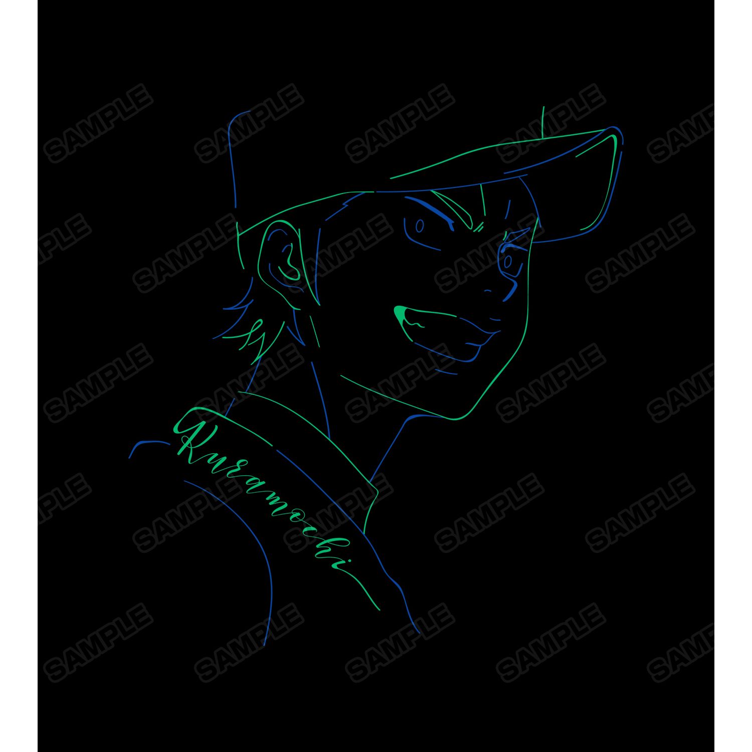 ダイヤのA actⅡ 倉持 洋一 lette-graph Tシャツメンズ(サイズ/M) 画像 3 | AniSmile
