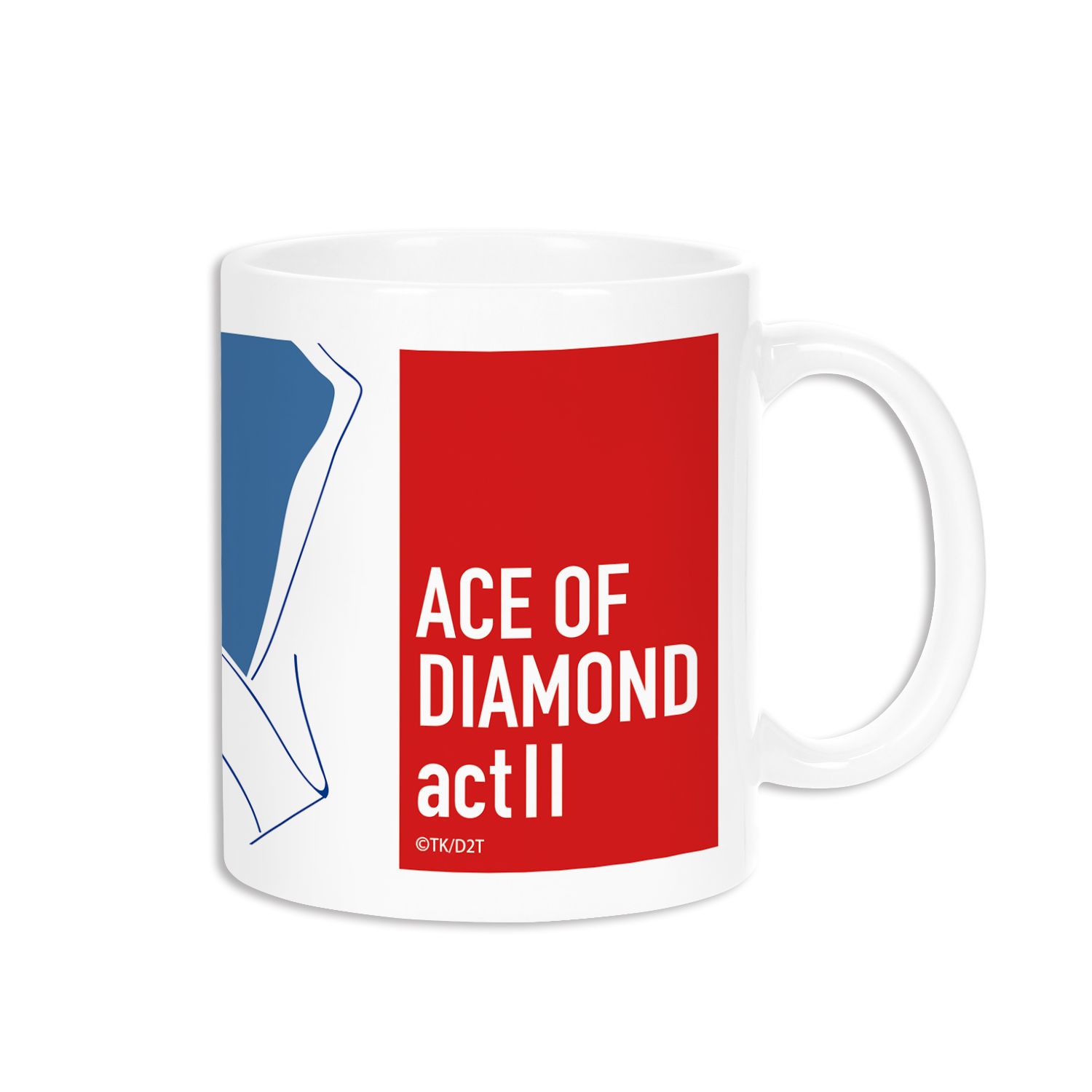 ダイヤのA actⅡ 沢村 栄純 lette-graph マグカップ 画像 3 | AniSmile