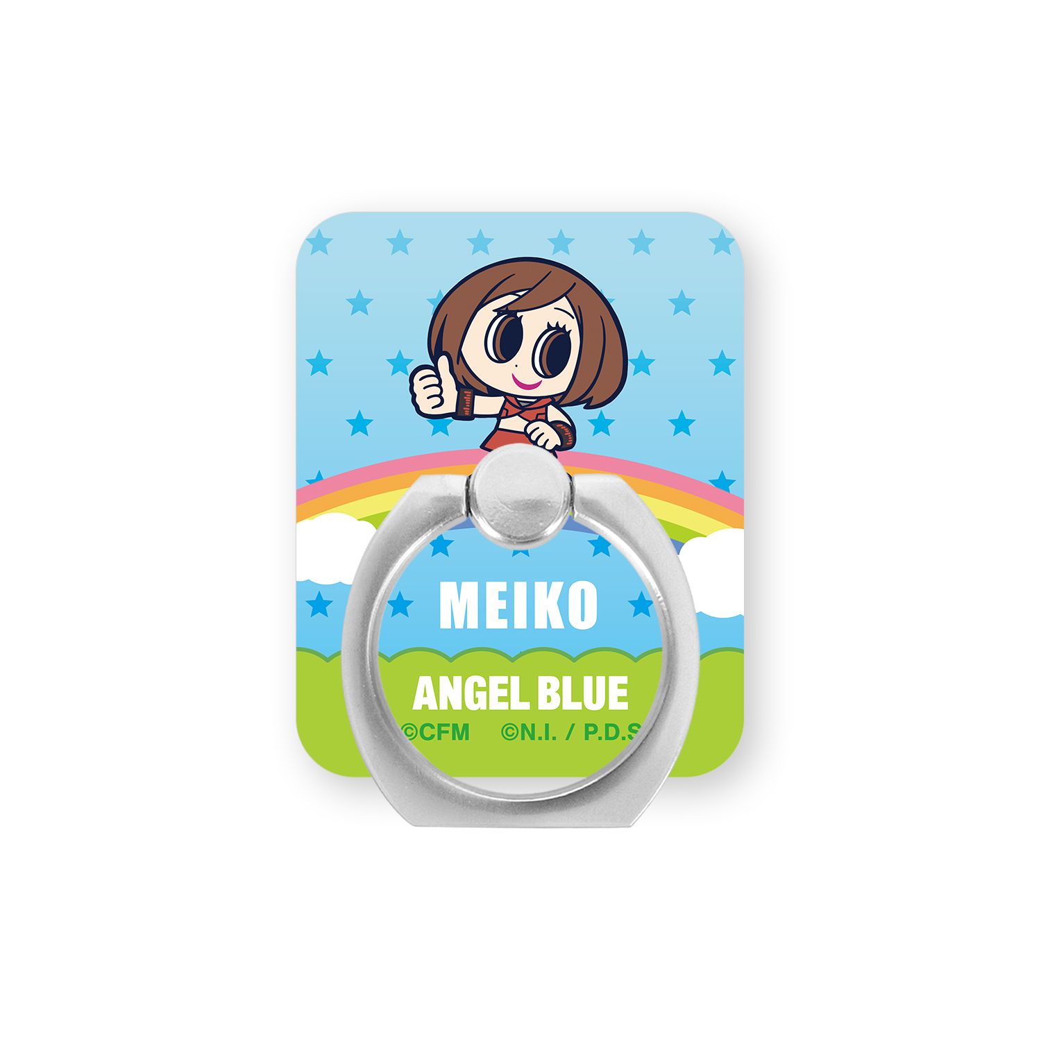 初音ミク ANGEL BLUEコラボ 描き起こし MEIKO アクリルスマホリング Image 2 | AniSmile