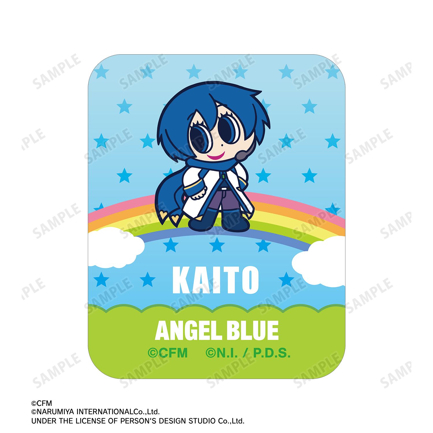 初音ミク ANGEL BLUEコラボ 描き起こし KAITO アクリルスマホリング Image 4 | AniSmile