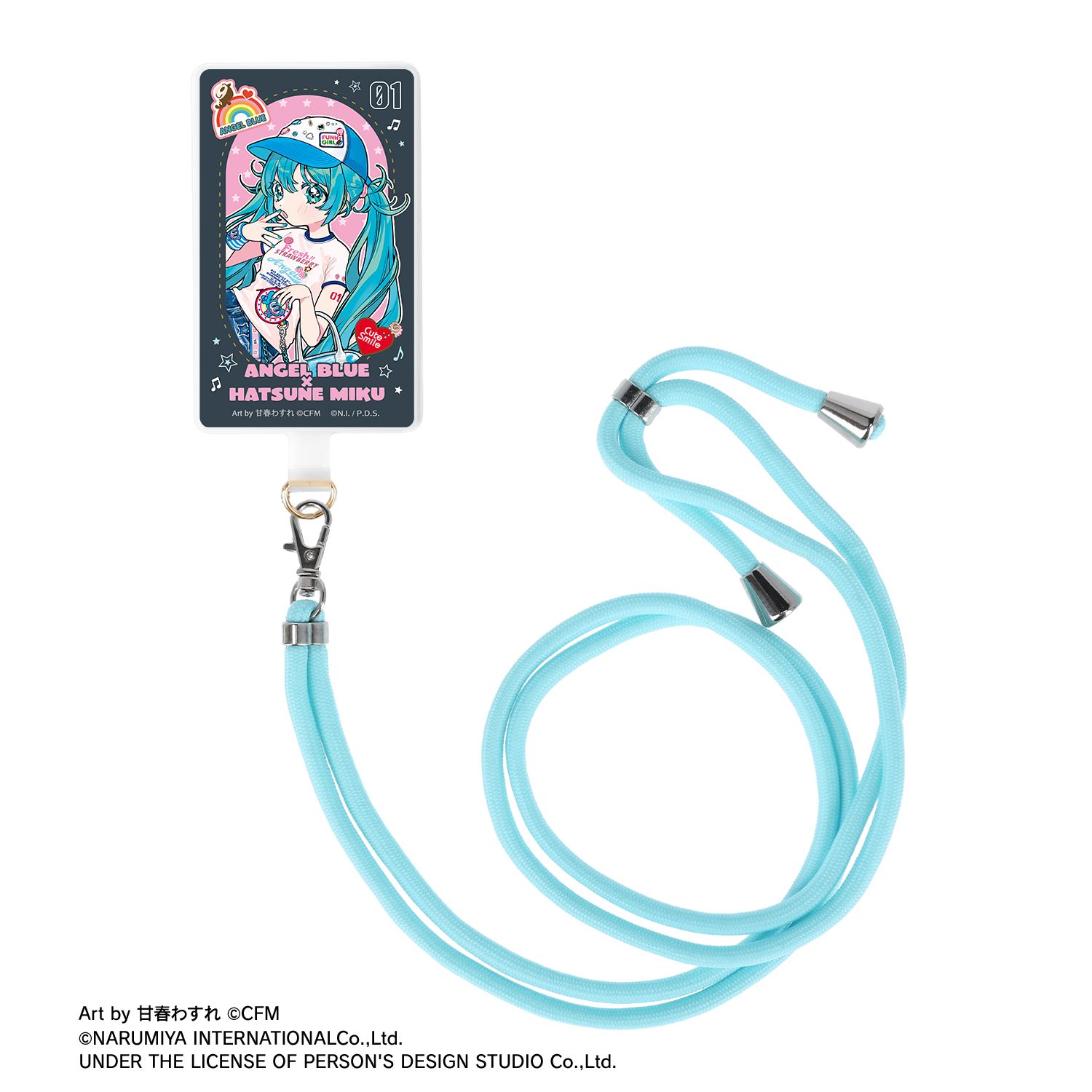 ANGEL BLUEコラボ 描き下ろし 初音ミク Art by 甘春わすれ フォンタブ ver.A 图片 3 | AniSmile