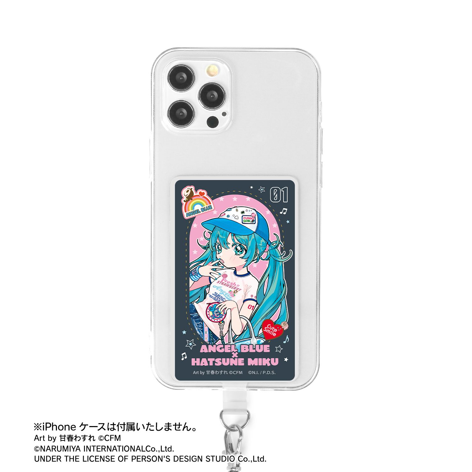 ANGEL BLUEコラボ 描き下ろし 初音ミク Art by 甘春わすれ フォンタブ ver.A 图片 4 | AniSmile