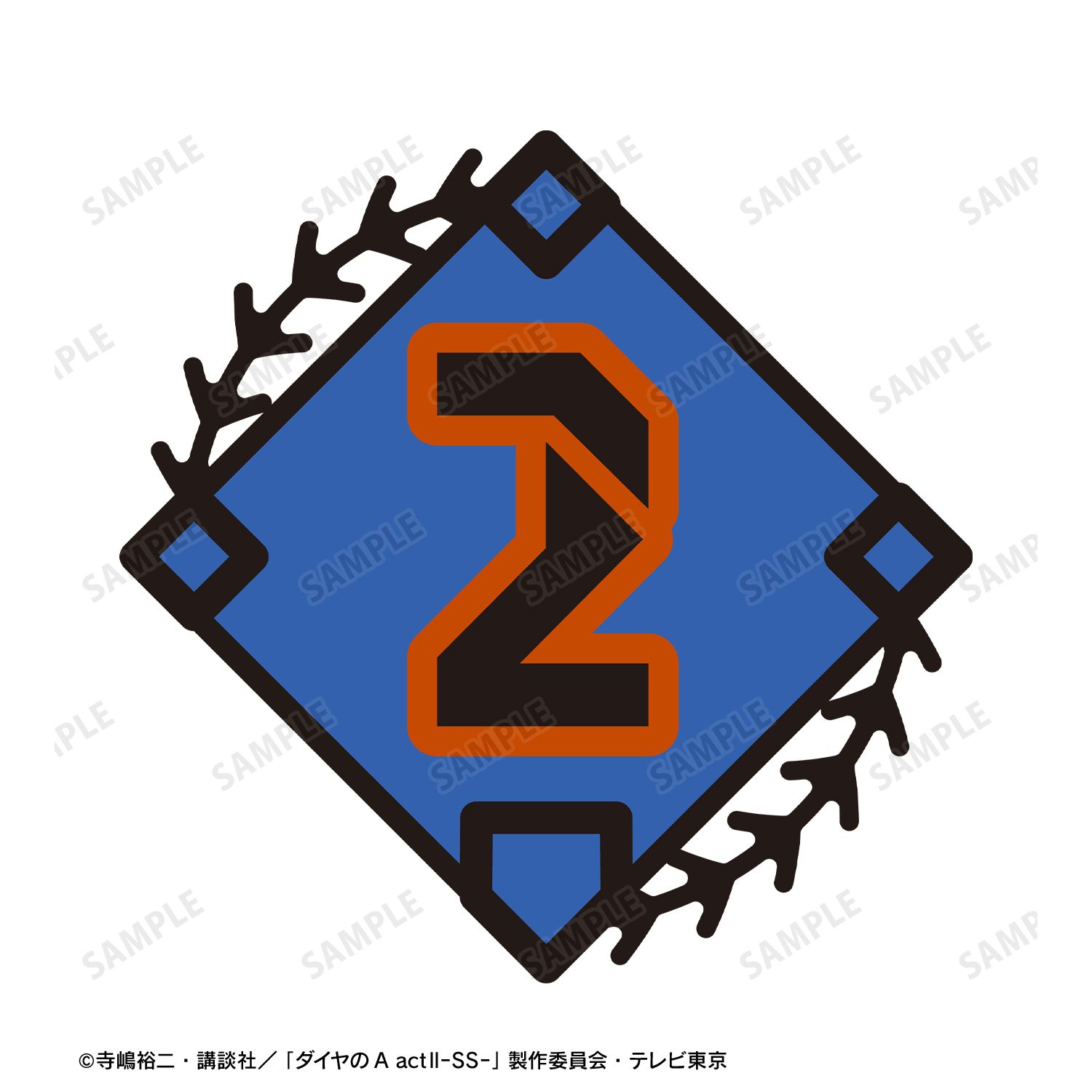 TVアニメ『ダイヤのA actⅡ -Second Season-』 描き下ろし 御幸一也 私服・ショッピングver. 着用刺繍BIGシルエットTシャツユニセックス(サイズ/M) Image 4 | AniSmile