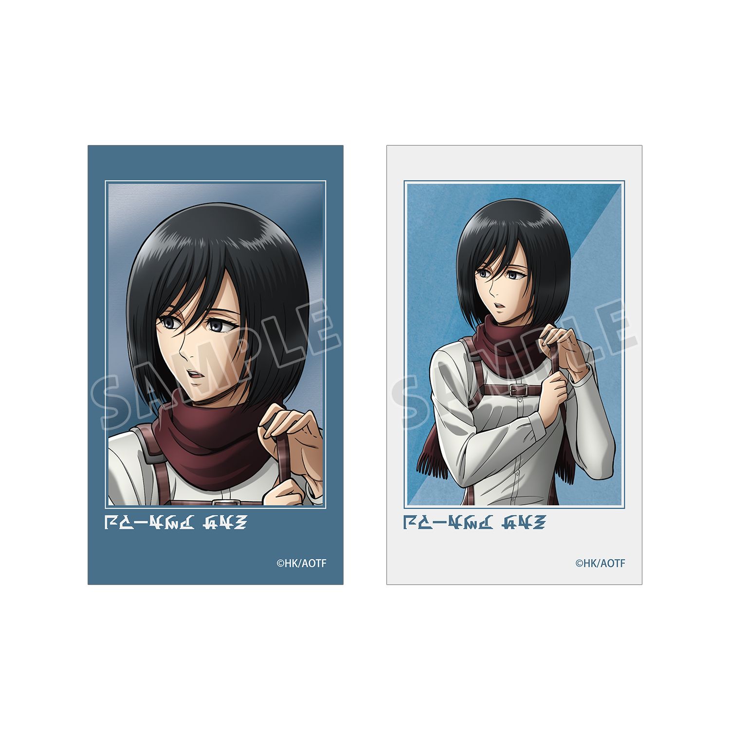 TVアニメ『進撃の巨人』 ミカサ Ani-Frame2枚セット - official product image | AniSmile