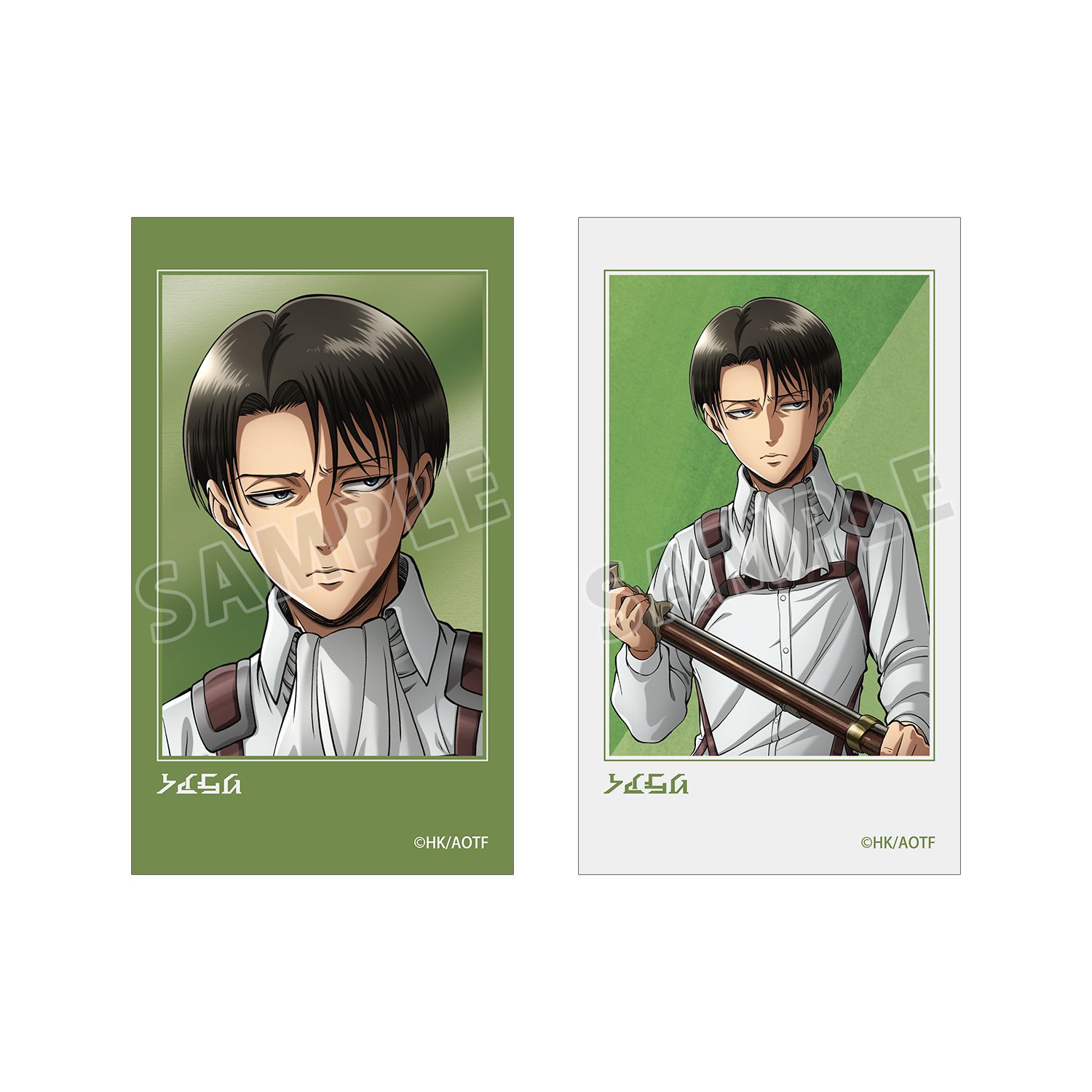TVアニメ『進撃の巨人』 リヴァイ Ani-Frame2枚セット - official product image | AniSmile