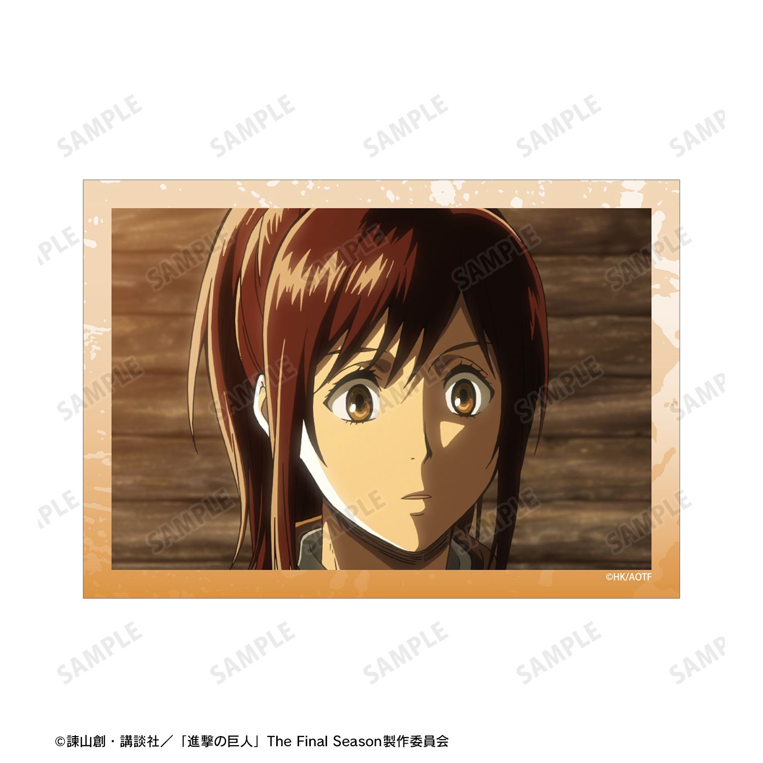 TVアニメ『進撃の巨人』 サシャ 場面写ブロマイド3枚セット Image 4 | AniSmile