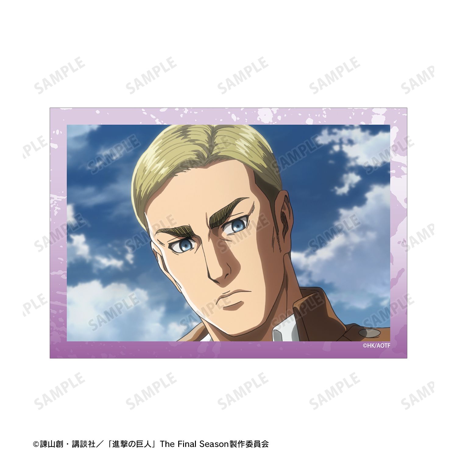 TVアニメ『進撃の巨人』 エルヴィン 場面写ブロマイド3枚セット vol.2 图片 5 | AniSmile
