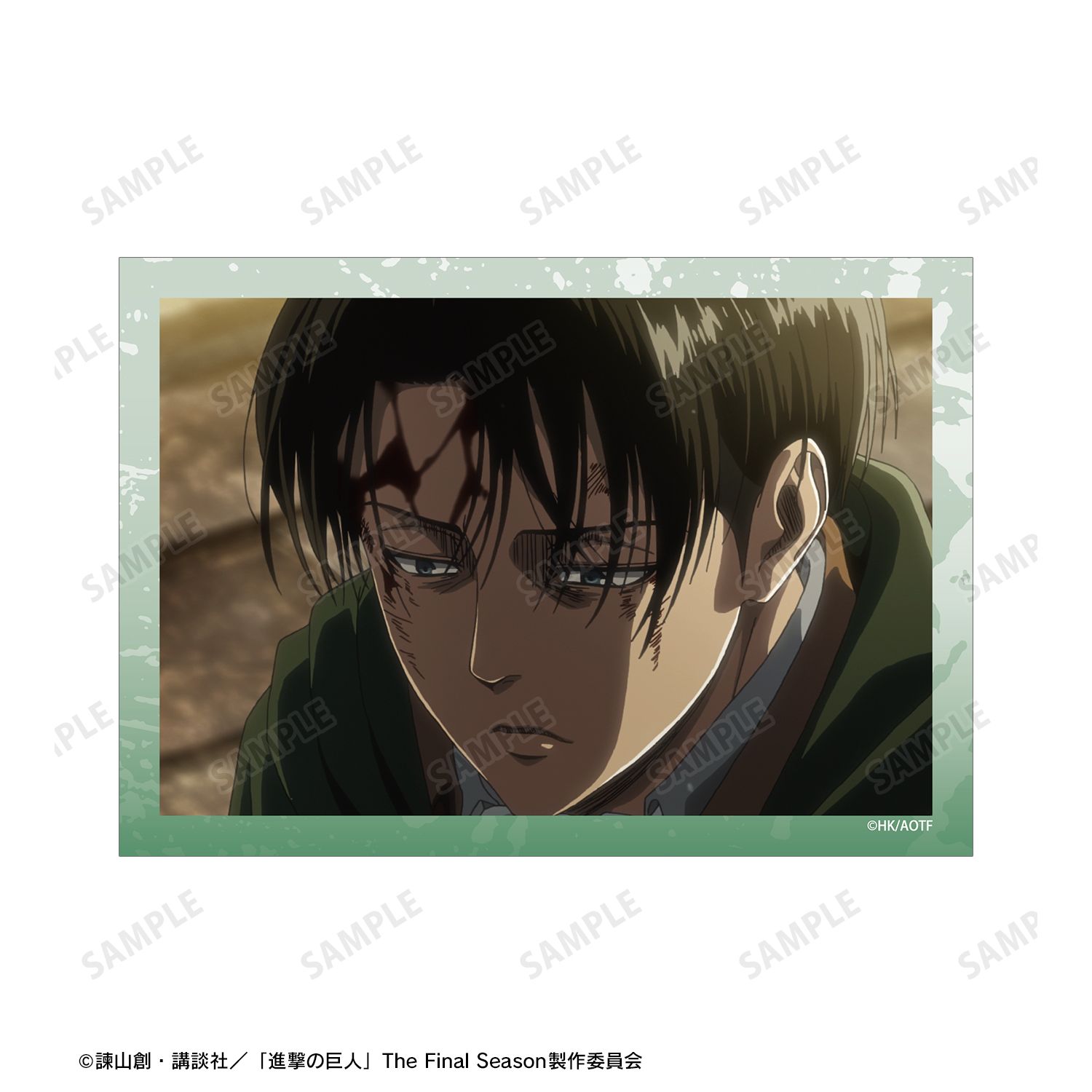 TVアニメ『進撃の巨人』 リヴァイ 場面写ブロマイド3枚セット vol.3 图片 5 | AniSmile