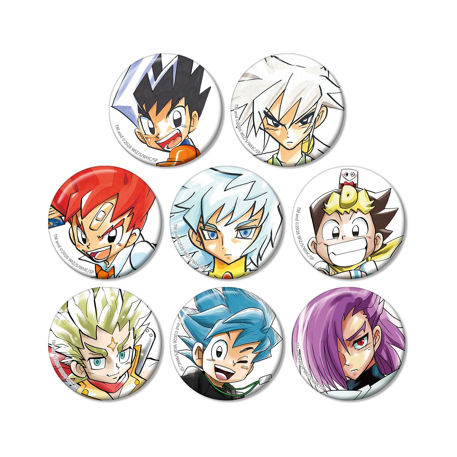 デュエル・マスターズ トレーディングカラーイラスト缶バッジ(単位/単品) - 公式商品画像 | AniSmile