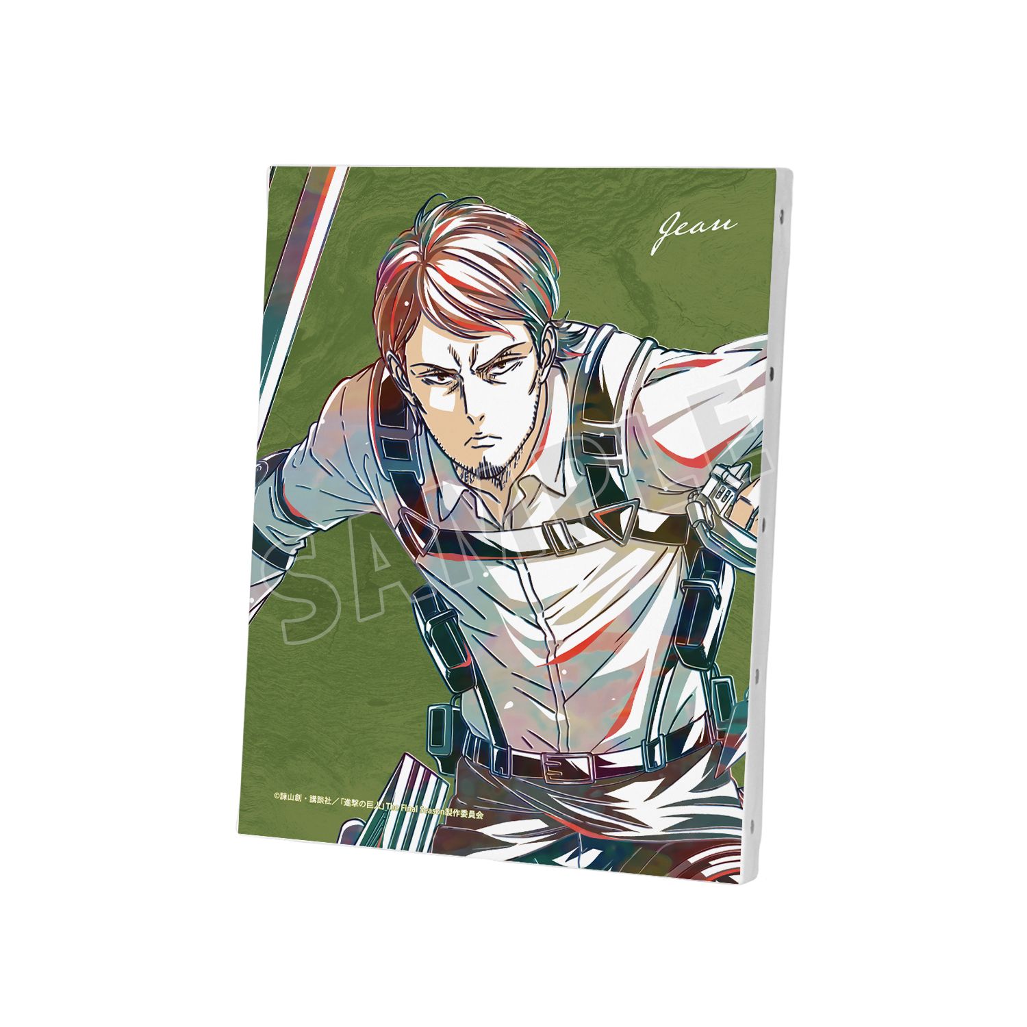 TVアニメ『進撃の巨人』 ジャン Ani-Art 第5弾 F0号キャンバスボード - official product image | AniSmile