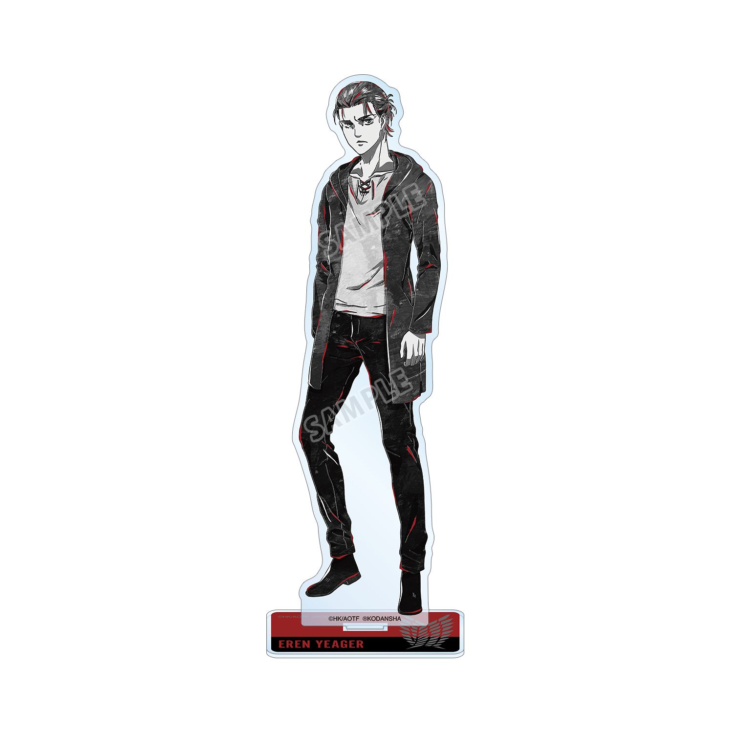 TVアニメ『進撃の巨人』 エレン Ani-Art BLACK LABEL BIGアクリルスタンド - official product image | AniSmile
