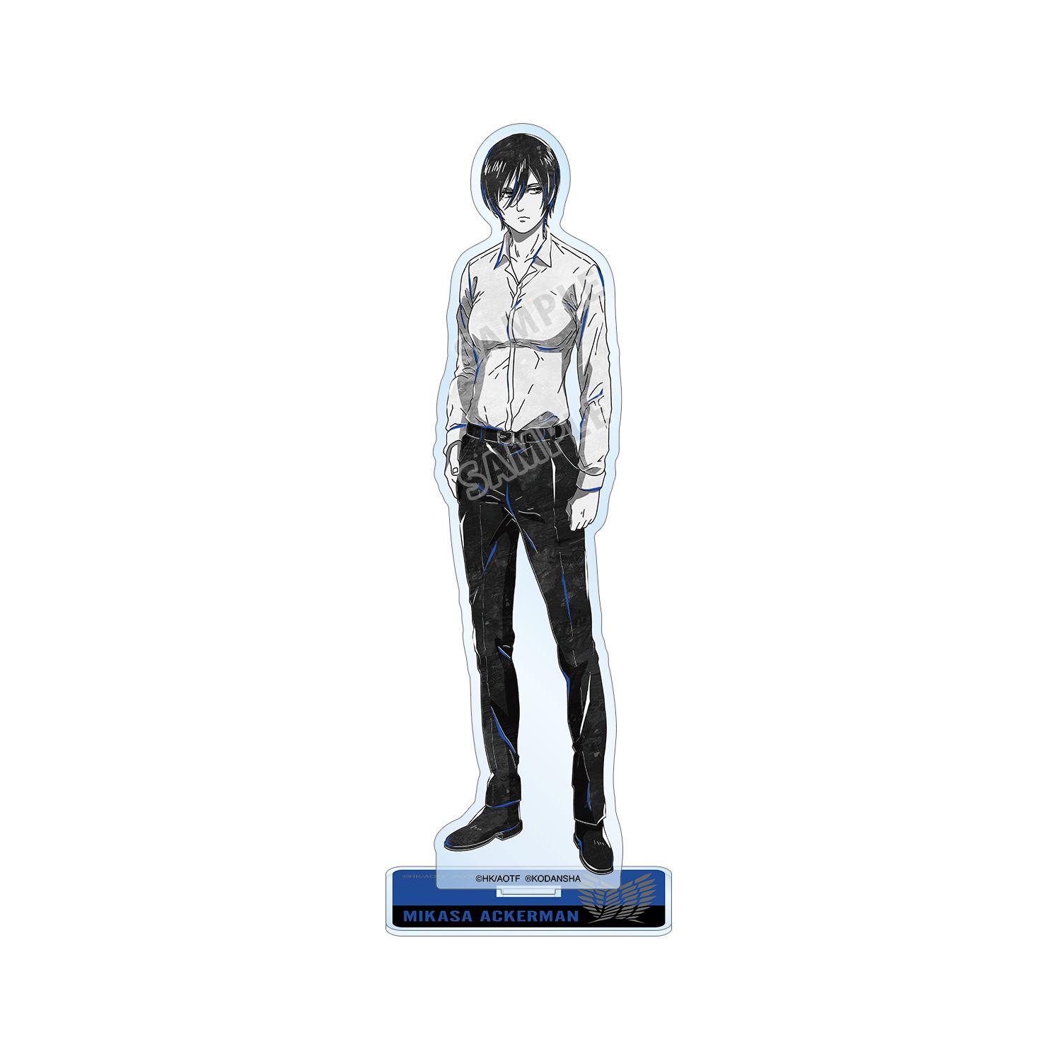 TVアニメ『進撃の巨人』 ミカサ Ani-Art BLACK LABEL BIGアクリルスタンド - official product image | AniSmile
