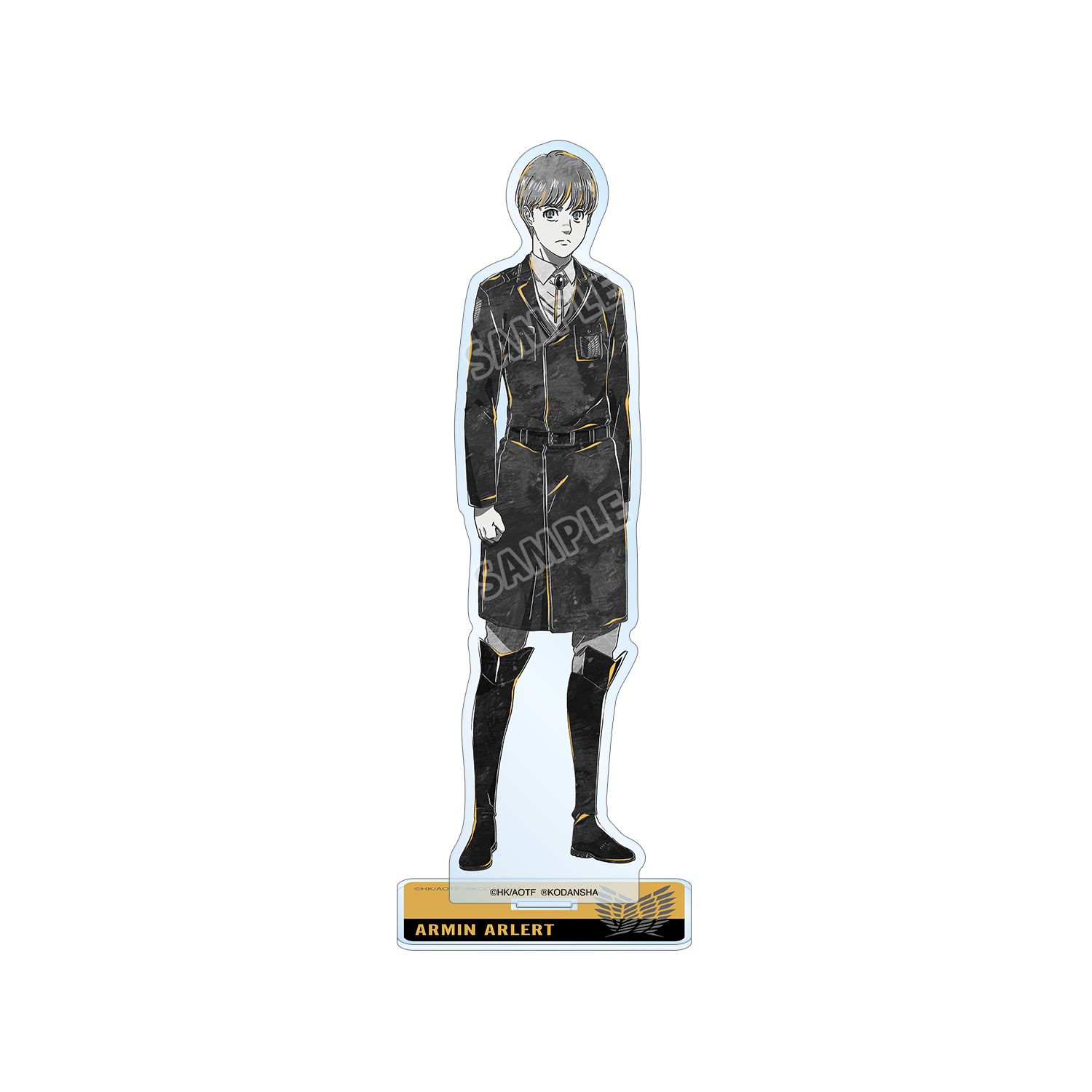 TVアニメ『進撃の巨人』 アルミン Ani-Art BLACK LABEL BIGアクリルスタンド - official product image | AniSmile