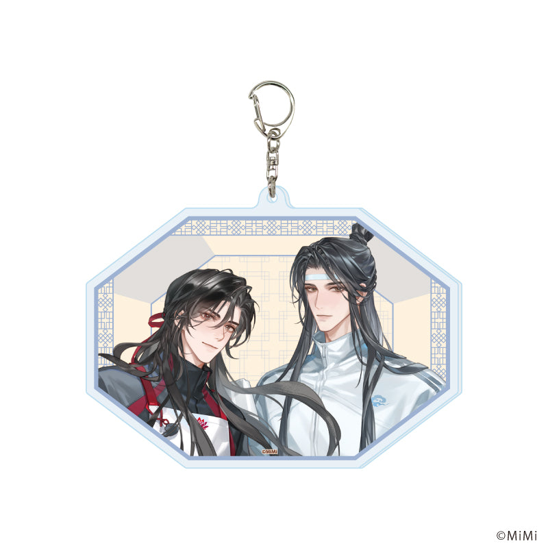デカアクリルキーホルダー「大河幻想ラジオドラマ「魔道祖師」」06/魏無羨&藍忘機 ジャージver.(描き下ろしイラスト) - AniSmile