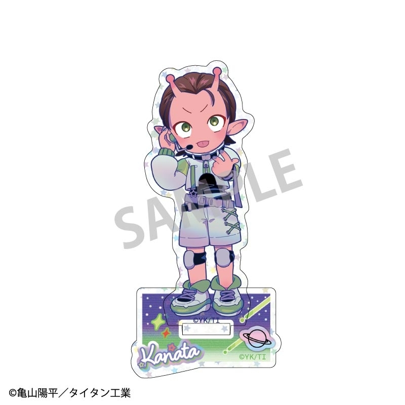 銀河特急 ミルキー☆サブウェイ ホログラムミニアクリルスタンド カナタ/描き起こし第3弾 COSMOS☆IDOL - AniSmile