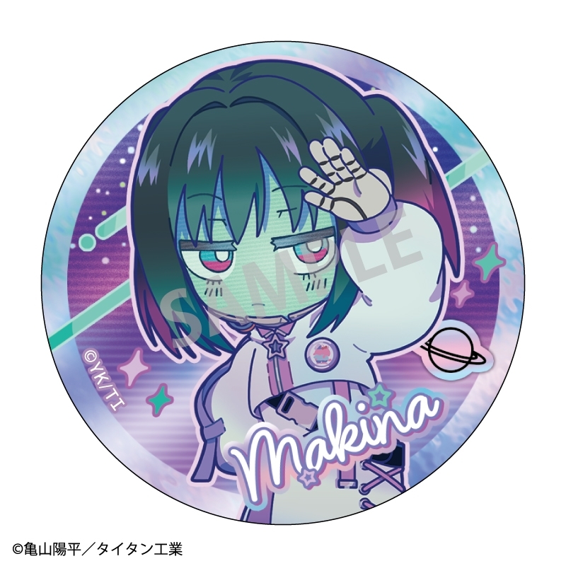 銀河特急 ミルキー☆サブウェイ トレーディングオーロラ缶バッジ/描き起こし第3弾 COSMOS☆IDOL 图片 3 | AniSmile