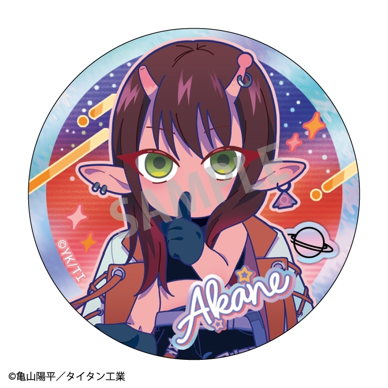 銀河特急 ミルキー☆サブウェイ トレーディングオーロラ缶バッジ/描き起こし第3弾 COSMOS☆IDOL 图片 4 | AniSmile