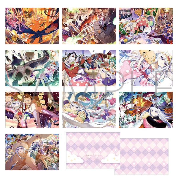 魔王城でおやすみ ポストカードブックセット 图片 2 | AniSmile