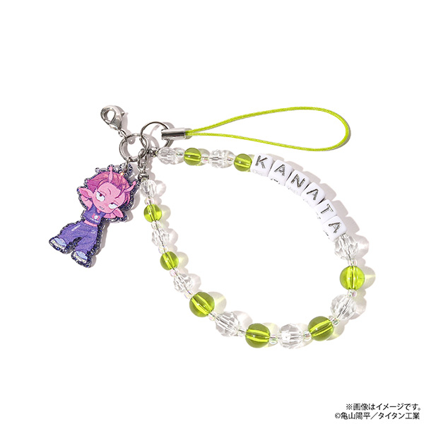 銀河特急 ミルキー☆サブウェイ 放課後メイツ ビーズストラップ/カナタ - official product image | AniSmile